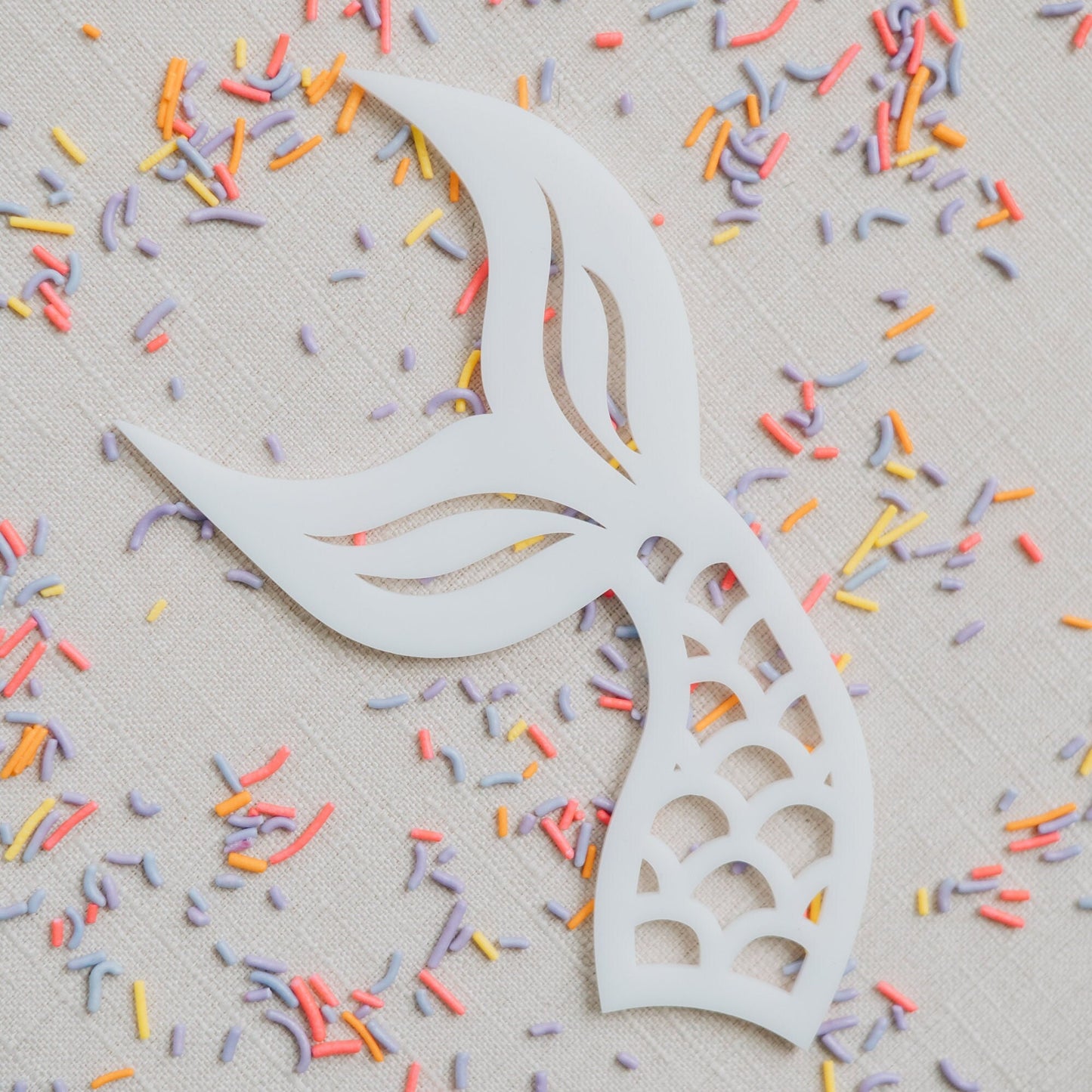 Mermaid Tail Cake Topper