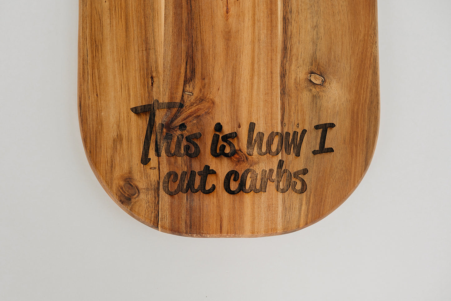 This is How I Cut Carbs - Cutting Board