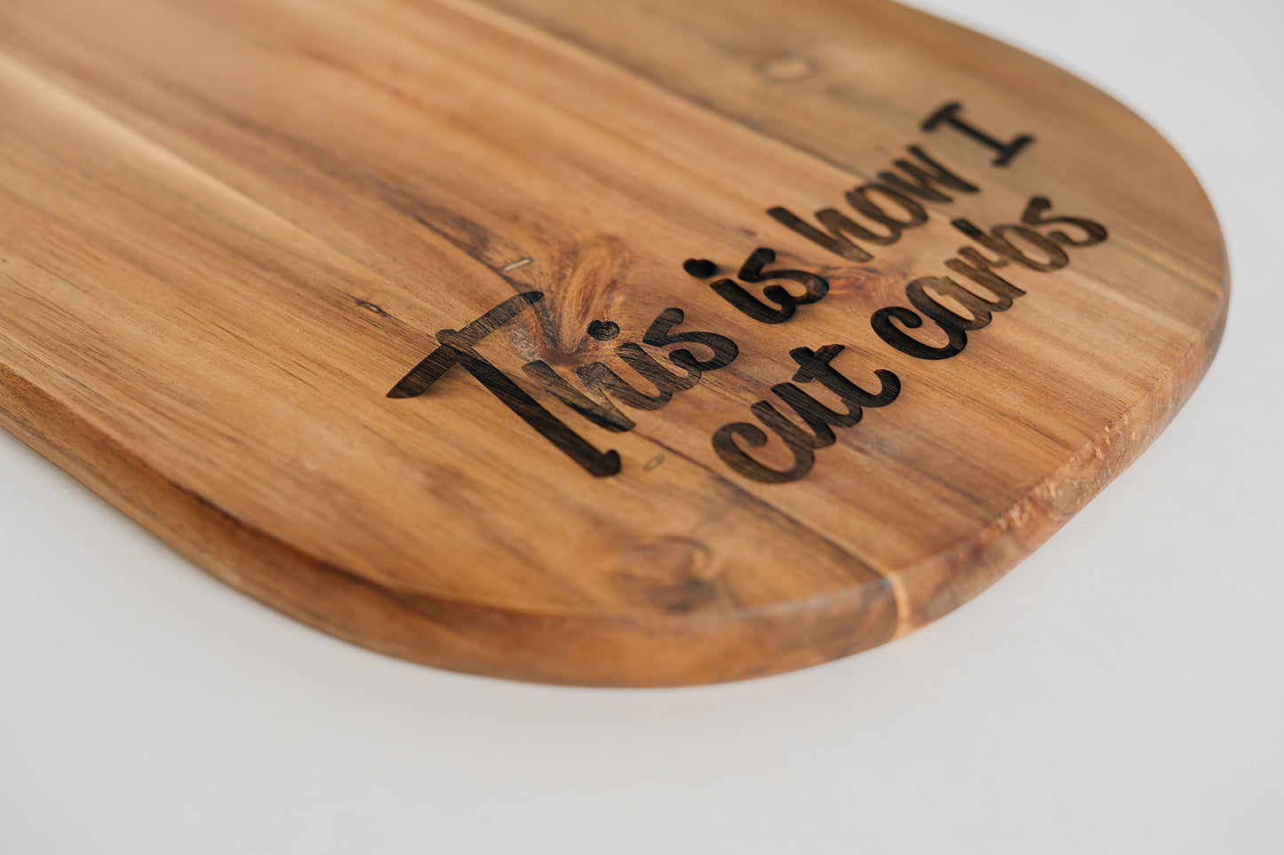 This is How I Cut Carbs - Cutting Board