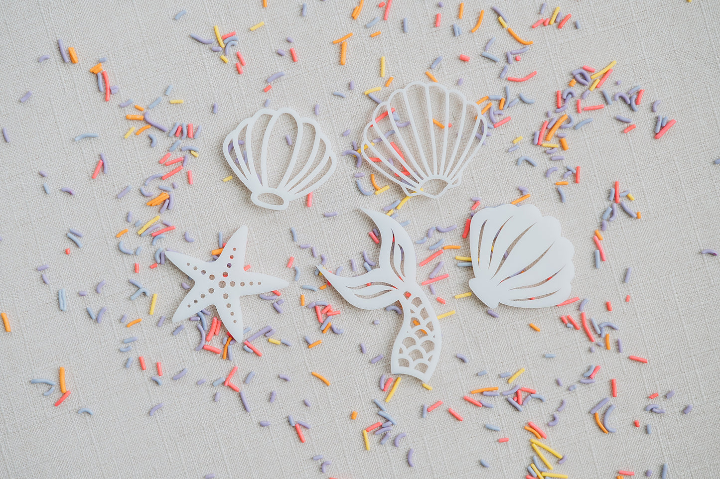 Mermaid Cupcake Toppers