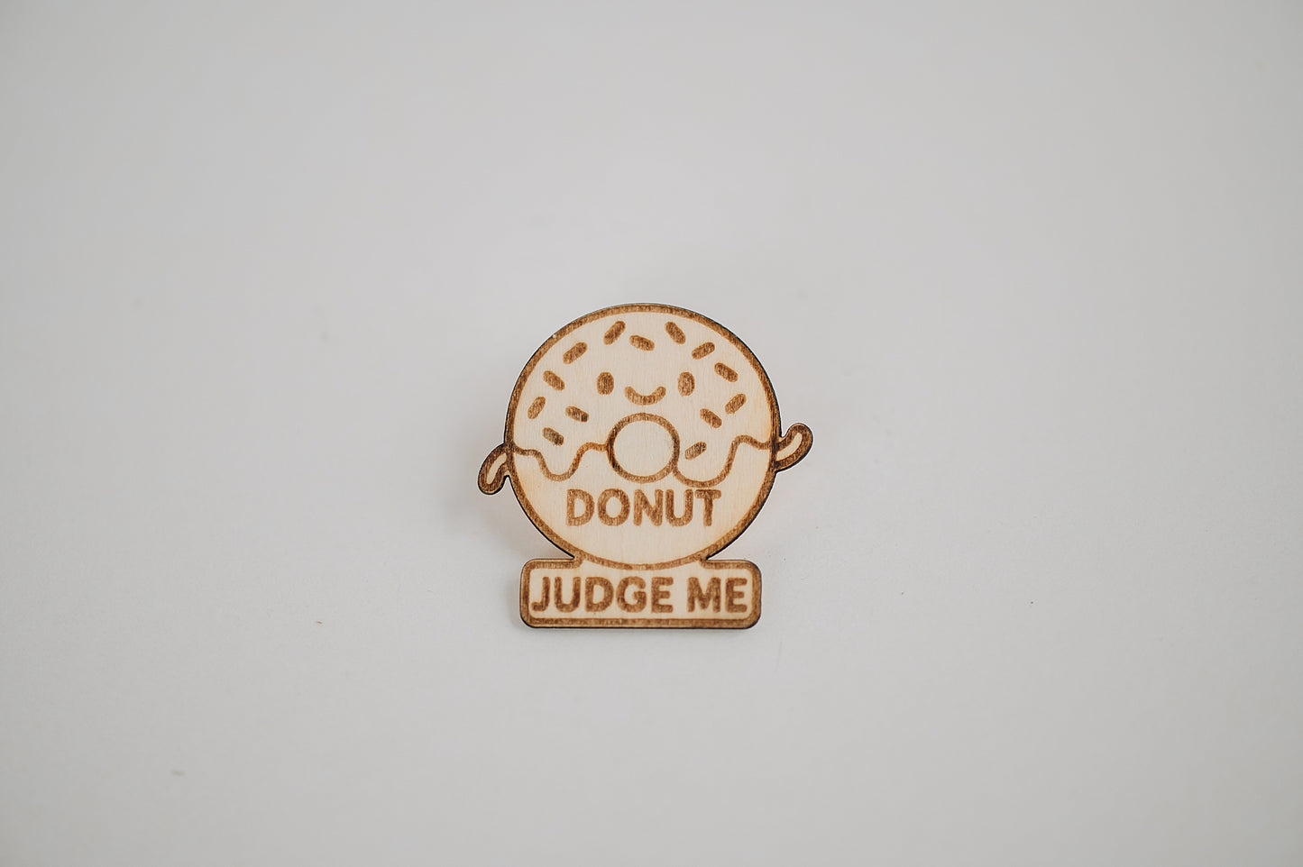 Engraved Wooden Pins