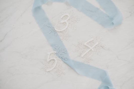 Snowflake Birthday Cake Topper