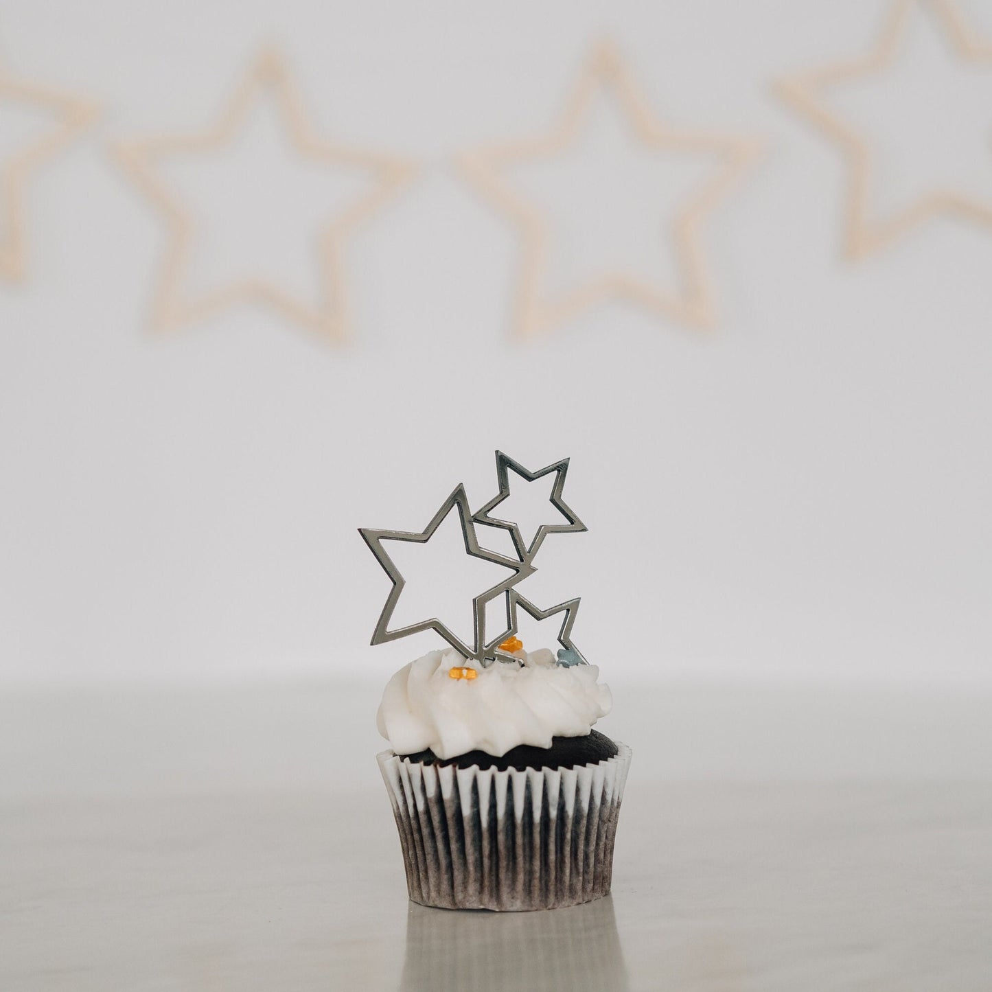 Space Birthday Cupcake Toppers