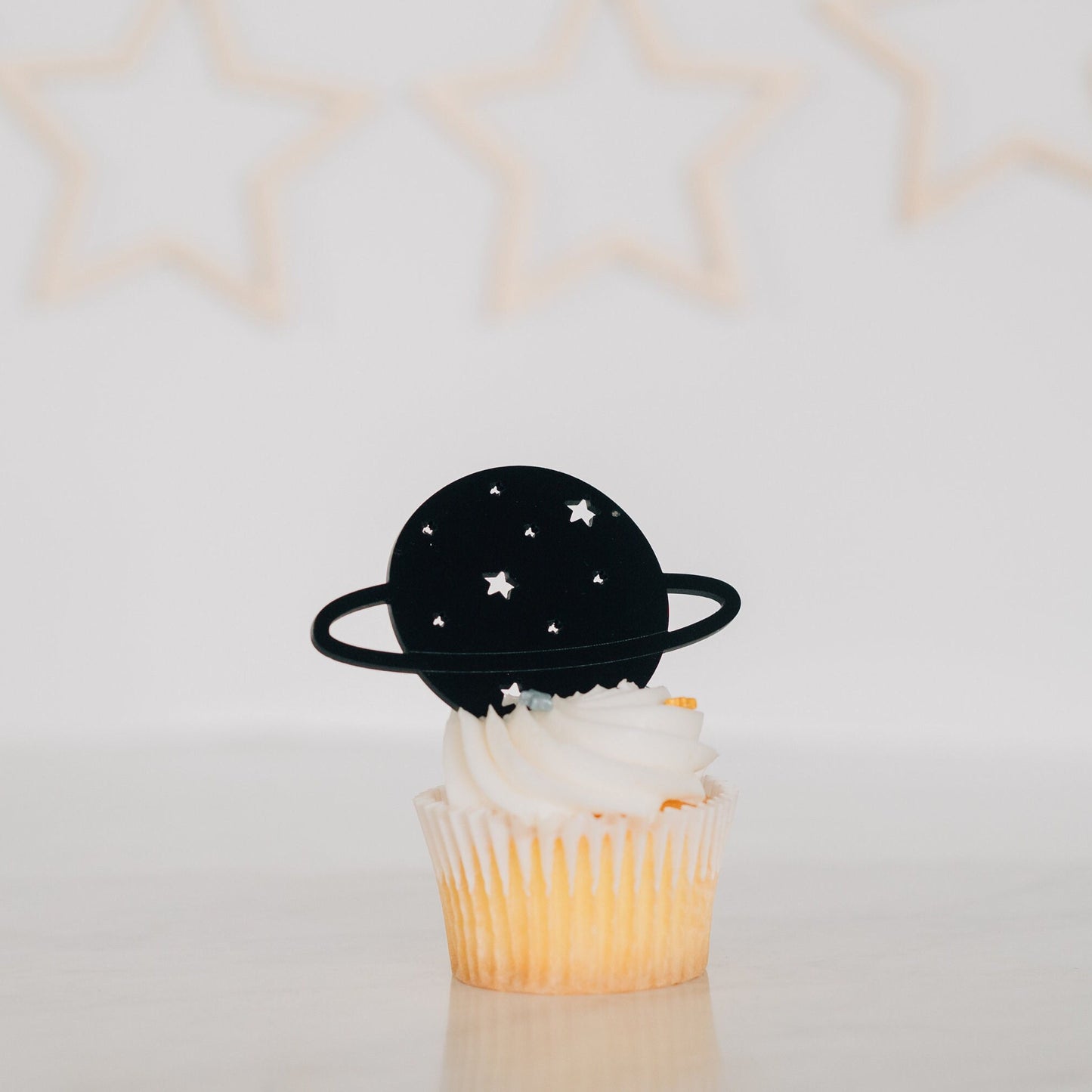 Space Birthday Cupcake Toppers