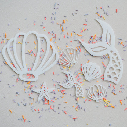 Sea Shell Cake Topper