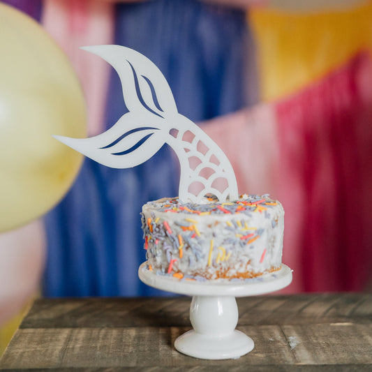 Mermaid Tail Cake Topper