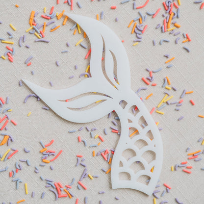 Mermaid Tail Cake Topper