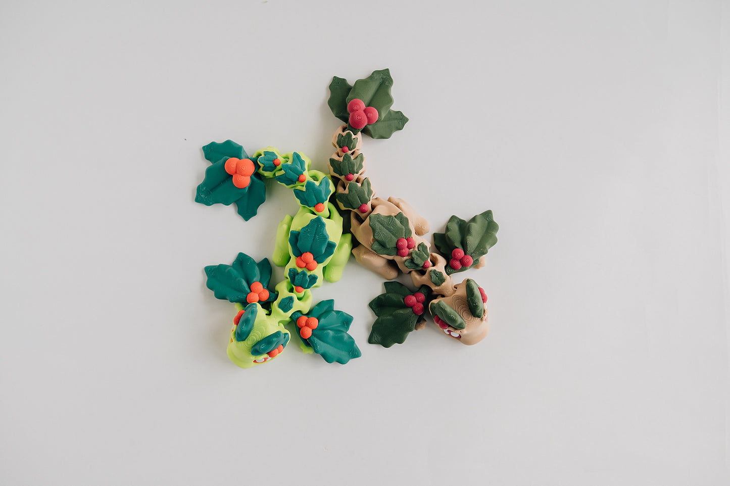 Holly Berry Dragon Fidget Toy