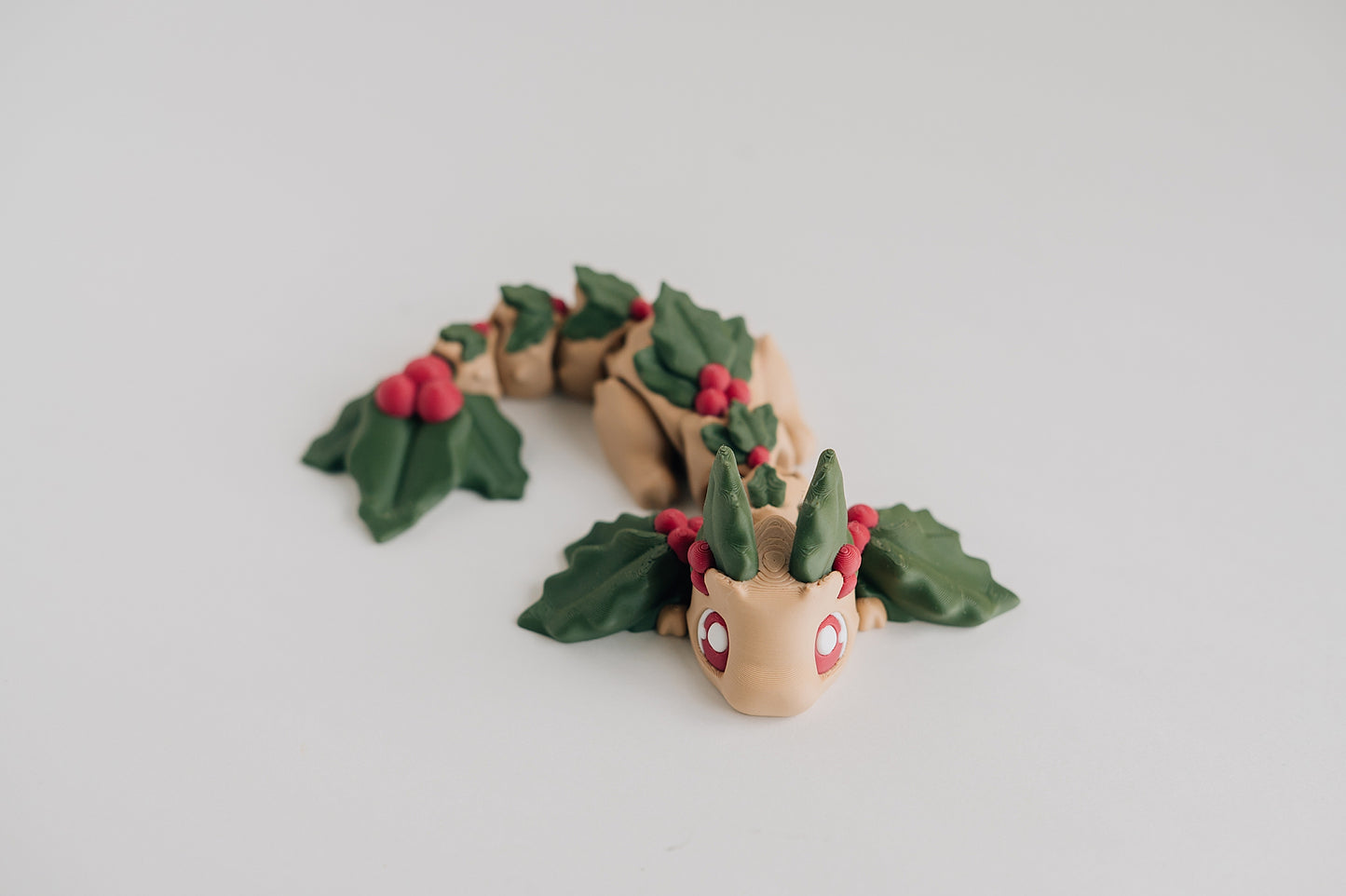 Holly Berry Dragon Fidget Toy