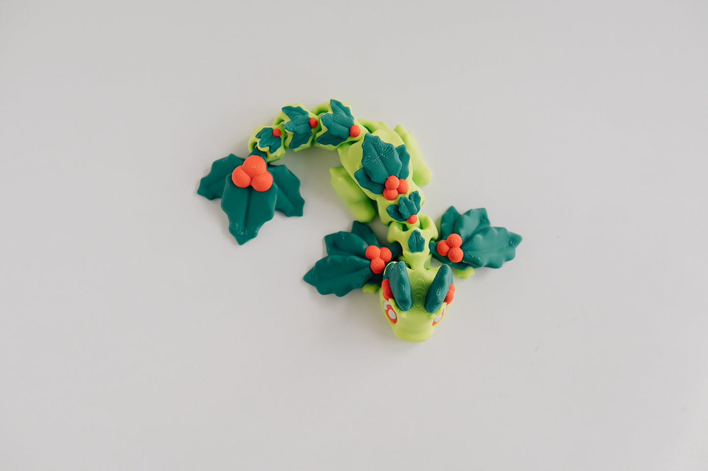 Holly Berry Dragon Fidget Toy