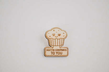 Engraved Wooden Pins