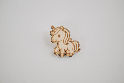 Engraved Wooden Pins