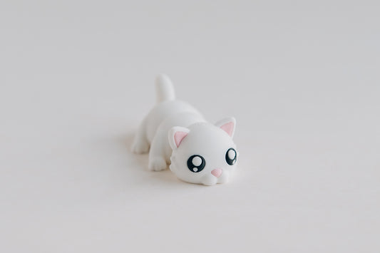 White Cat Fidget Toy