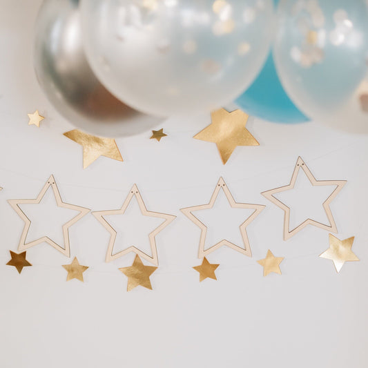 Star Outline Banner